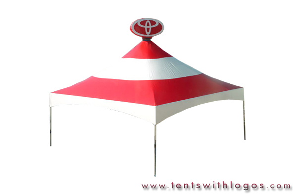 20 x 20 Tent in Motion - Toyota